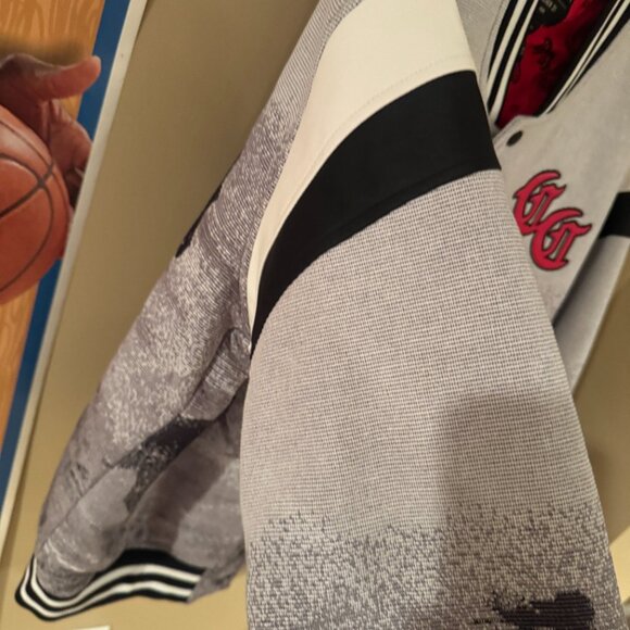 Compton Cowboys x Forever 21 Men’s Varsity Jacket – Large – Western Horseback Gr - Picture 9 of 16